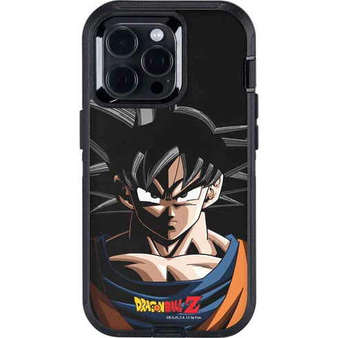 Dragon Ball Z Goku Portrait Otterbox Defender iPhone Skin