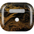 Gold and Black Marble Apple AirPods (3rd Gen 2021) Skin