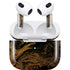 Gold and Black Marble Apple AirPods (3rd Gen 2021) Skin