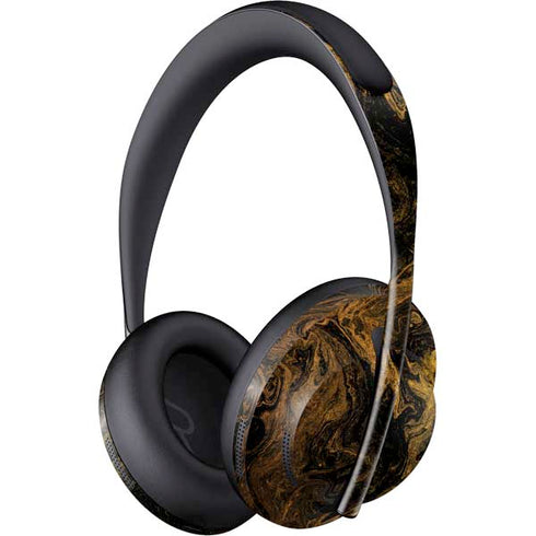 Gold and Black Marble Bose Noise Cancelling Headphones 700 Skin