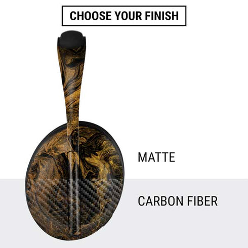 Gold and Black Marble Bose Noise Cancelling Headphones 700 Skin