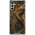 Gold and Black Marble Galaxy A13 5G Clear Case