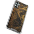 Gold and Black Marble Galaxy A13 5G Clear Case
