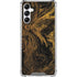 Gold and Black Marble Galaxy A14 5G Clear Case