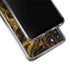 Gold and Black Marble Galaxy A21 Clear Case