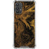 Gold and Black Marble Galaxy A32 5G Clear Case