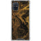 Gold and Black Marble Galaxy A51 5G Clear Case