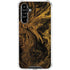 Gold and Black Marble Galaxy A54 5G Clear Case