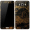 Gold and Black Marble Galaxy J7 Skin