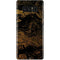 Gold and Black Marble Galaxy Note 8 Skin