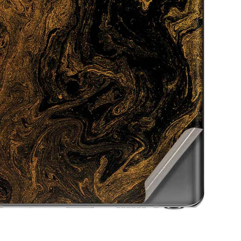 Gold and Black Marble Galaxy Note20 5G Skin