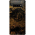 Gold and Black Marble Galaxy S10 Plus Skin