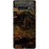 Gold and Black Marble Galaxy S10 Skin