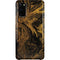 Gold and Black Marble Galaxy S20 Lite Case