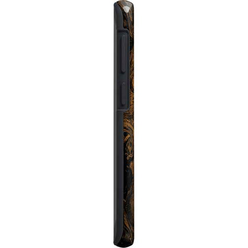 Gold and Black Marble Galaxy S20 Plus Pro Case