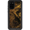 Gold and Black Marble Galaxy S20 Plus Waterproof Case