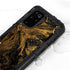Gold and Black Marble Galaxy S20 Plus Waterproof Case