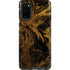 Gold and Black Marble Galaxy S20 Pro Case