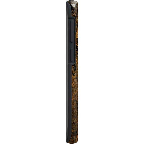 Gold and Black Marble Galaxy S20 Ultra 5G Pro Case