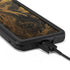 Gold and Black Marble Galaxy S20 Waterproof Case