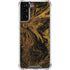 Gold and Black Marble Galaxy S21 Plus 5G Clear Case