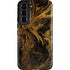 Gold and Black Marble Galaxy S22 Pro Case