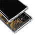 Gold and Black Marble Galaxy S22 Ultra Clear Case
