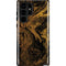 Gold and Black Marble Galaxy S22 Ultra Pro Case