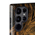 Gold and Black Marble Galaxy S22 Ultra Pro Case