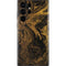 Gold and Black Marble Galaxy S22 Ultra Skin