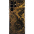 Gold and Black Marble Galaxy S22 Ultra Skin