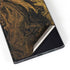 Gold and Black Marble Galaxy S22 Ultra Skin