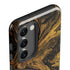 Gold and Black Marble Galaxy S23 Plus Pro Case