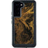 Gold and Black Marble Galaxy S23 Plus Waterproof Case