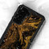 Gold and Black Marble Galaxy S23 Plus Waterproof Case