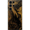 Gold and Black Marble Galaxy S23 Ultra Skin