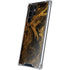 Gold and Black Marble Galaxy S24 Ultra Clear Case