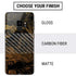 Gold and Black Marble Galaxy S9 Skin
