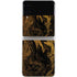 Gold and Black Marble Galaxy Z Flip3 5G Skin