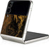 Gold and Black Marble Galaxy Z Flip3 5G Skin