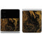 Gold and Black Marble Galaxy Z Flip4 5G Skin