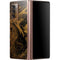 Gold and Black Marble Galaxy Z Fold2 5G Skin