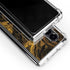 Gold and Black Marble Galaxy Z Fold4 5G Clear Case