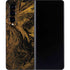 Gold and Black Marble Galaxy Z Fold4 5G Skin