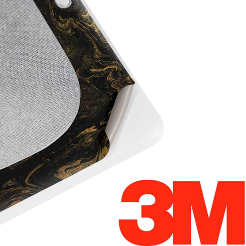 Gold and Black Marble Google Home Hub Skin
