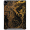 Gold and Black Marble iPad Pro 12.9in (2020) Clear Case