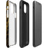 Gold and Black Marble iPhone 11 Impact Case