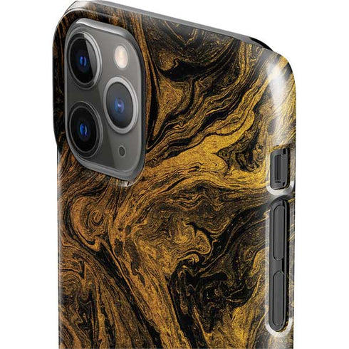 Gold and Black Marble iPhone 11 Pro Lite Case