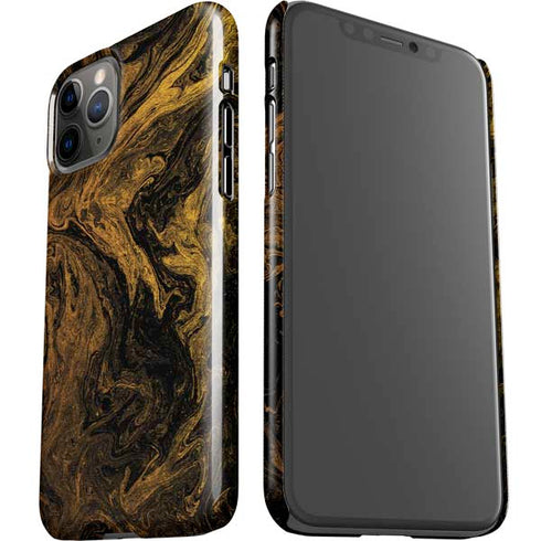 Gold and Black Marble iPhone 11 Pro Lite Case