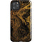 Gold and Black Marble iPhone 11 Pro Max Impact Case
